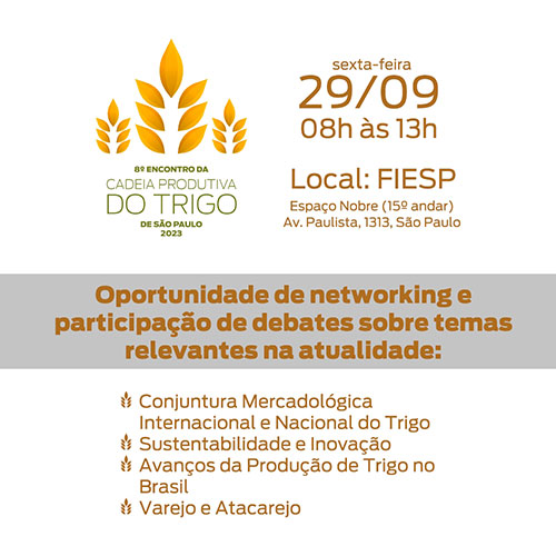 Cadeia do trigo paulista se reúne para debater e analisar cenário atual do cereal no mundo
