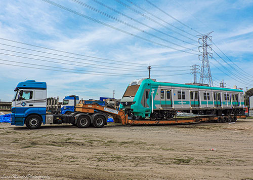 ViaMobilidade recebe quarto novo trem para as Linhas 8-Diamante e 9-Esmeralda