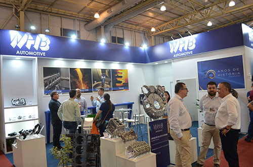 WHB expõe inovações na Feira Metalurgia 2023, em Joinville, SC