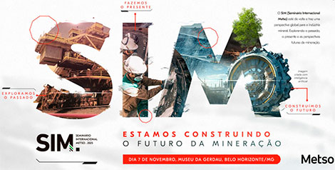 Metso traz especialistas internacionais para o SIM 2023 