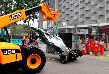 Pelo 7º ano consecutivo, JCB é fornecedora oficial do GP São Paulo de F1