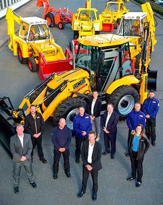 Edição Platinum comemora 70 anos de inovação em retroescavadeiras JCB