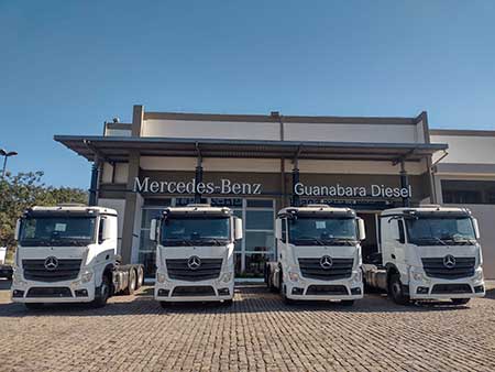 Mercedes-Benz entrega 40 caminhões extrapesados Actros para renovação de frota da Transporte Excelsior