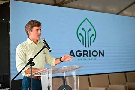 Agrion inaugura primeira fábrica de fertilizante organominerais dentro de usina sucroenergética em MG