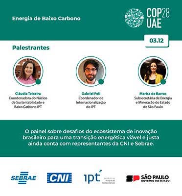 Tecnologia sustentável na COP28