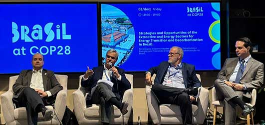 COP28 - IBRAM, IBP, UNICA e IBÁ unem esforços para promover a transição energética e a descarbonização no Brasil