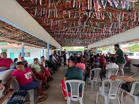Agropalma reúne agricultores em Dia de Campo na Vila Jutaiteua, no Pará
