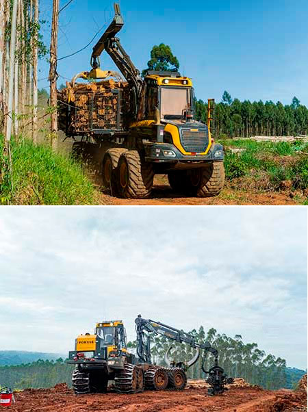 Ponsse avalia perfil do mercado de máquinas de colheita florestal no Brasil