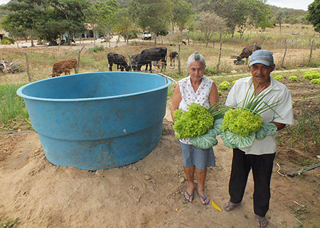 Barragens subterrâneas geraram renda excedente de mais de R$ 7 mil anuais a agricultores