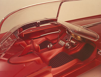 O conceito futurista da Ford dos anos 60 com motores intercambiáveis e navegador GPS