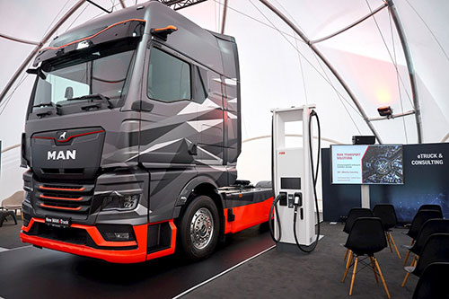 MAN e ABB E-mobility anunciam cooperação em P&D