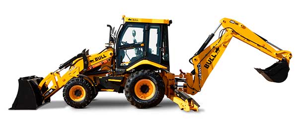 Tracbel mostra máquinas elétricas Volvo e retroescavadeiras Bull na Waste Expo