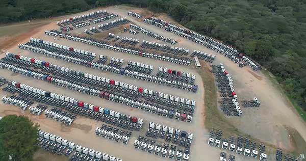 Grupo SVD alcança 43% de participação no transporte de caminhões novos no Brasil em 2023