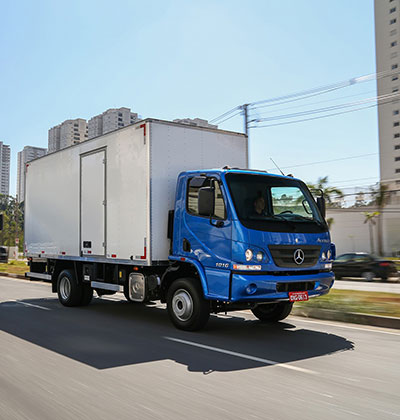 Mercedes-Benz Accelo é a marca de
caminhão leve do Prêmio Lótus 2024