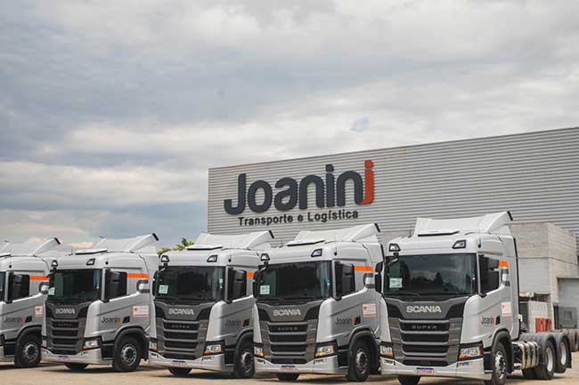 JOANINI TRANSPORTE E LOGÍSTICA INVESTE ONZE MILHÕES DE REAIS EM AMPLIAÇÃO DA OPERAÇÃO DE SUA FROTA