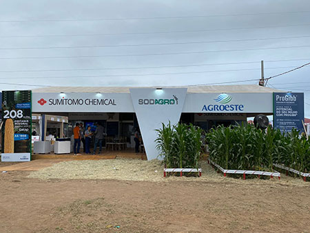 Sumitomo Chemical e três distribuidores parceiros participam da maior feira do agreste sergipano