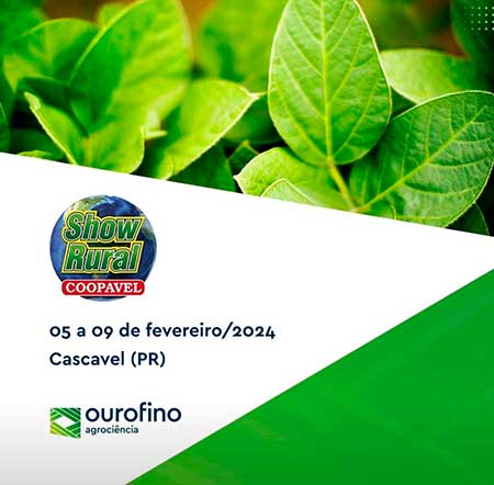 
Ourofino Agrociência apresenta novidades para soja e milho no Show Rural Coopavel 2024