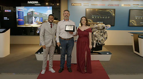 PACCAR Parts anuncia vencedores do prêmio Melhores do Ano Webshop