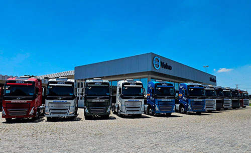 SVD inicia 2024 com nova frota de caminhões Euro 6 zero quilômetro