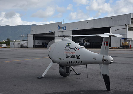 Primeiras missões offshore de longo alcance não tripuladas no Brasil serão realizadas pela Omni Táxi Aéreo do grupo OHI