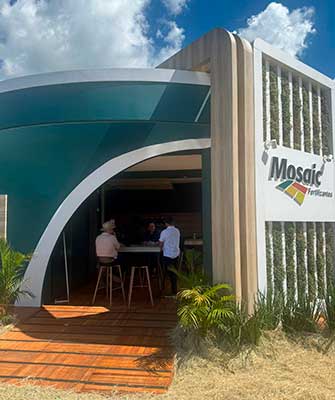 Mosaic Fertilizantes leva à Farm Show MT inovações para lavouras de soja, milho e algodão