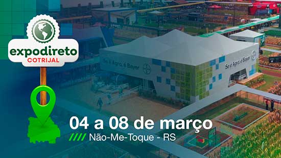 Bayer destaca suas soluções inovadoras em sementes, proteção de cultivos, ferramentas digitais e novos modelos de negócio à Expodireto Cotrijal