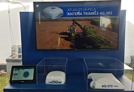 Expodireto 2024 - Trimble lança programa de atualização de antena