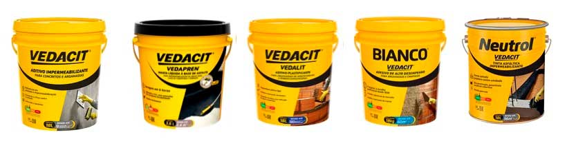 Vedacit marca presença na Feicon com produtos que fazem a diferença ao construir ou reformar