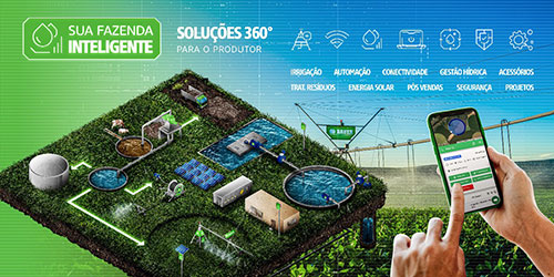 Bauer e Irricontrol: IA, pivôs 50% mais rápidos, loja de fábrica e muito mais na AgriShow 2024