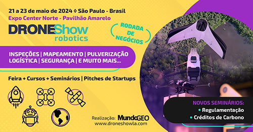 Feira DroneShow Robotics 2024 apresenta inovações em drones para inspeções, logística e pulverização