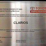 Toyota Empilhadeiras premia baterias Heliar pela alta performance e qualidade