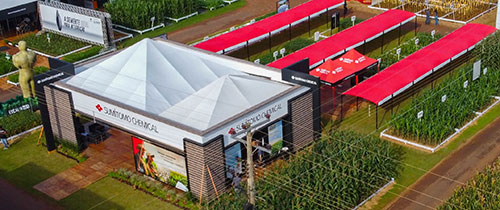 Sumitomo Chemical apresenta na Tecnoshow Comigo soluções sustentáveis para aumentar o desempenho das lavouras de soja e milho