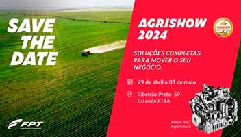 Na AGRISHOW 2024, FPT INDUSTRIAL apresenta inovações em propulsão…