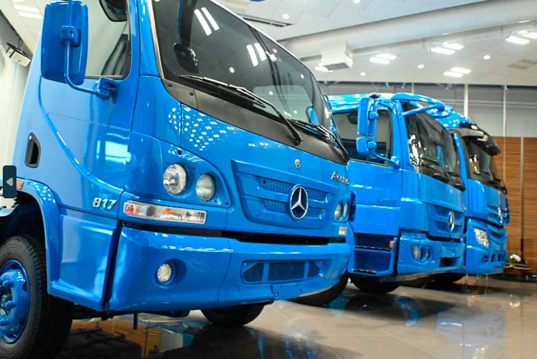 Braspress adquire 135 caminhões Mercedes-Benz para ampliação e renovação de frota