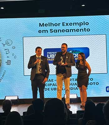 Uberlândia tem os melhores exemplos de projetos em água e saneamento do Brasil