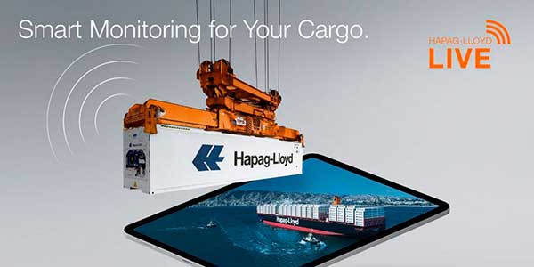 Hapag-Lloyd lança primeiro produto de rastreamento de contêineres secos "Live Position"