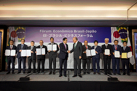 Fórum Econômico Brasil-Japão registra memorandos e protocolos de intenções para fomentar investimentos no país