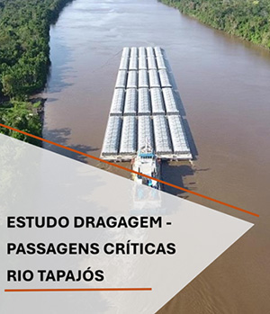 AMPORT apresenta projeto de dragagem do Tapajós ao Governo Federal