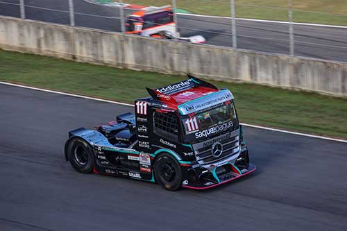 Pilotando seu Actros Mercedes-Benz, Bia Figueiredo vence em Potenza e chega à terceira vitória na Copa Truck 2024