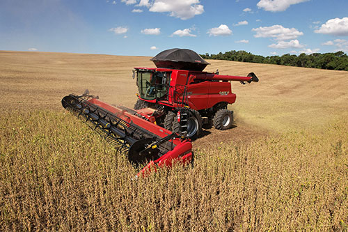 Nova linha de Colheitadeiras da Case IH promete democratizar inteligência artificial no campo