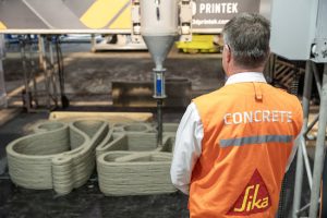 Sika Brasil leva tecnologia do concreto 3D para o Concrete Show