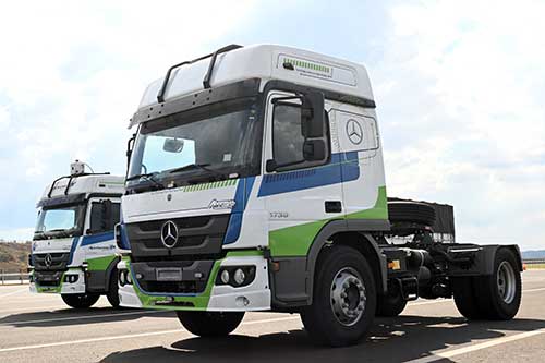 Mercedes-Benz do Brasil é líder em tecnologias de automação para caminhões em ambientes controlados