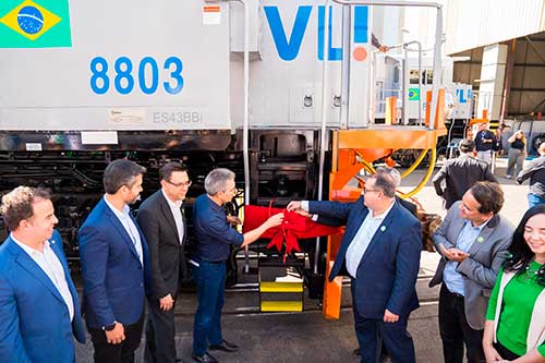 VLI recebe primeiras unidades de lote de 12 locomotivas Wabtec