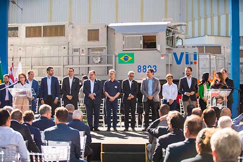 VLI recebe primeiras unidades de lote de 12 locomotivas Wabtec