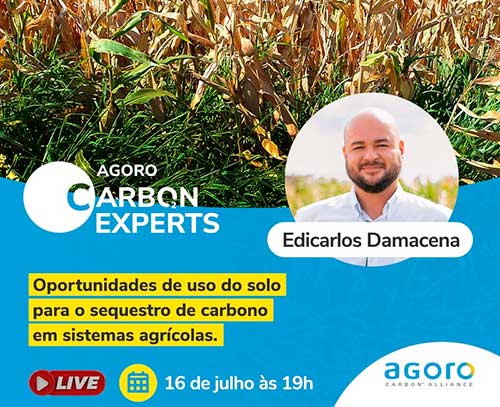 Terceiro encontro do projeto Agoro Carbon Experts aborda sequestro de carbono em sistemas agrícolas