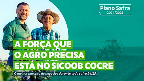 Cerca de 300 produtores rurais da região de Piracicaba (SP) se reuniram em evento de apresentação do Plano Safra 2024/25 realizado pela Sicoob Cocre