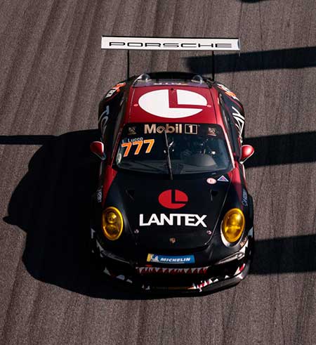 Lantex patrocina o cantor Lucas Lucco, na Porsch Cup Brasil