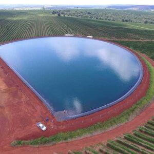 Segurança é importante na hora de instalar reservatórios de água para irrigação