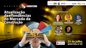 Especialistas do Webinar Sobratema avaliarão os motivos da estabilidade no mercado de máquinas no primeiro semestre