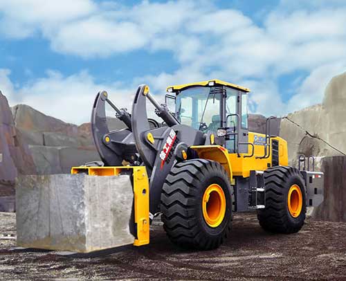 XCMG Brasil lança carregadeira empilhadeira na Cachoeiro Stone Fair 2024